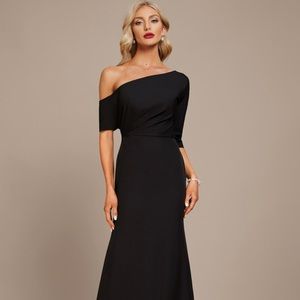 Size 10 Mother of Bride dress Bridesmaid formal one shoulder